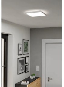Eglo 901449 - LED fürdőszobai mennyezeti lámpa ROVITO 13,4W/230V 29x29cm IP44 fe