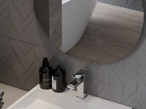 Mexen Alto kerek fürdőszobai tükör 80 cm - 9853-080-080-000-00