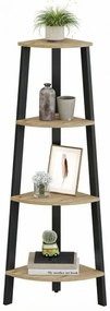 Sarok polc TAYLOR ARTISAN 4 Polc, 125x34cm