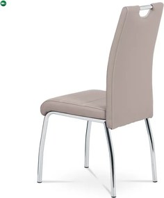 Bézs Étkezőszék Ekolbőr Kárpittal. HC-484 LAN