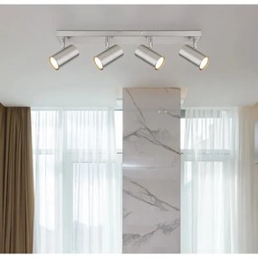 Globo 57911-4 - spotlámpa ROBBY 4xGU10/25W/230V matt króm