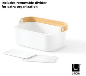 Fehér műanyag fürdőszobai rendszerező Bellwood – Umbra