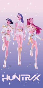 K-pop Démonvadászok Stars fürdőlepedő, strand törölköző 70x140cm