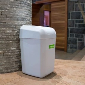 Denox Troya szemetes 15 l, fehér, 15 l
