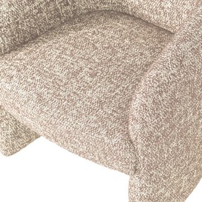 Bézs kárpitozott irodai szék Cordo – WOOOD