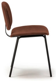 Borvörös étkezőszék szett 2 db-os Arus – Marckeric