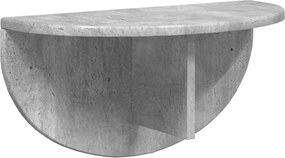 vidaXL Falpolc Falra szerelhető Beton Szürke 48 x 24 x 24 cm Faanyag