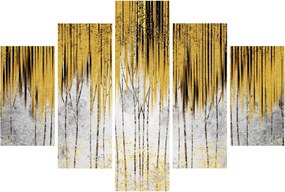 Kép - Arany vonalak (150x105 cm)