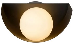 Lucide 45201/01/30 - Fali lámpa BENNI 1xG9/28W/230V fekete