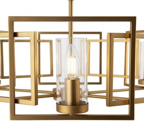 Maytoni H009PL-06G - Csillár láncon BOWI 6xE14/40W/230V