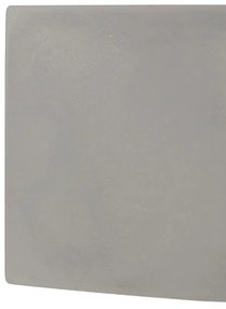 Rusztikus négyzet alakú fali lámpa betonból - Alban