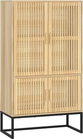 vidaXL szerelt fa magasszekrény 70x35x125 cm