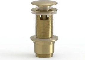 SAT Aurum mosdóleeresztő 5/4 7,2 cm, matt arany, műanyag SATAUCCXBG