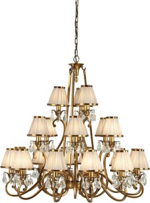 Endon OKSANA 63519 Csillár 21x40W/E14
