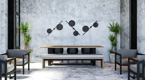 KAJA K-4638 REGA Fekete Színű Fali Lámpa 2xG9 10W IP20