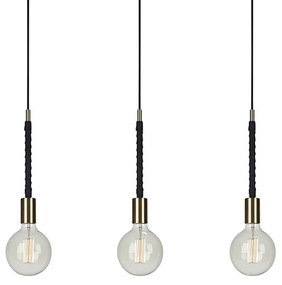 Markslöjd 106708 - Csillár zsinóron SEDLO 3xE27/60W/230V