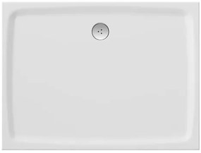 Zuhanytálca négyszögletes Ravak 120x90 cm öntött márvány fehér XA03G711010