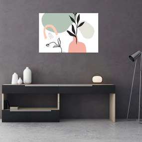 Kép - Virágok vázában N⁰3 (90x60 cm)