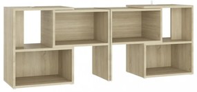 sonoma tölgy színű szerelt fa TV-szekrény 104x30x52 cm