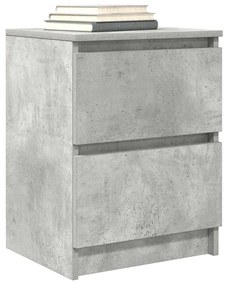 betonszürke szerelt fa TV-szekrény 40x35x54 cm