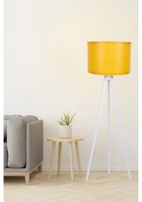 Állólámpa AYD 1xE27/60W/230V narancssárga/fehér