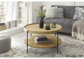 FURNI tölgy dohányzóasztal