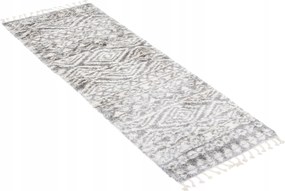 Járdaszőnyeg Shaggy Aztec 70x200 Boho rojtos w28