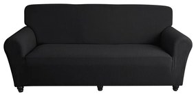 KanapéHuzat (enyhén vízlep., 2 személyes, fekete)