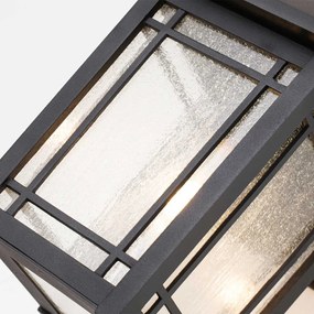 Quoizel Cedar Point QZ-CEDAR-POINT-L-BK Fali lámpa 1x60W/E27 IP44
