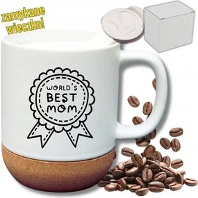 Fehér Bögre Parafa Vicces Ajándék World's Best Mom