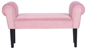 BURDA Velvet fáradt rózsaszín/fekete pad