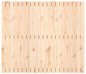 tömör fenyőfa fali fejtámla 127,5x3x110 cm