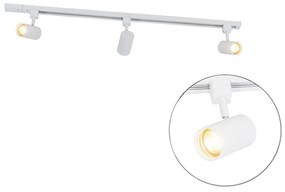 Okos sínrendszer fehér 1 fázisú 3 lámpás, Wi-Fi GU10-zel - Iconic Jeana