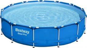 AZZURRO Fémvázas medence szett 396x84 cm