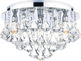 Dar Lighting FRINGE FRI0450 Süllyesztett mennyezeti lámpa 4x25W/G9 IP44