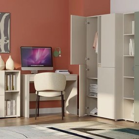 Gardróbszekrény 4 ajtós kivitelben, 100 cm méretben LENS