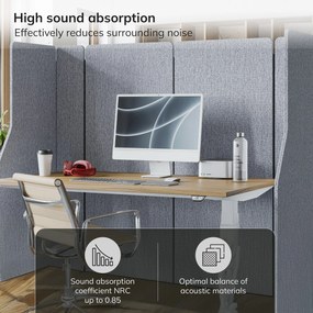 akusztikus falpanel SADIE Moon Dust 280/145 cm