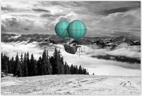 Poszterek 200x135 Menta léghajó
