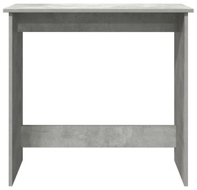 betonszürke forgácslap íróasztal 80 x 40 x 75 cm