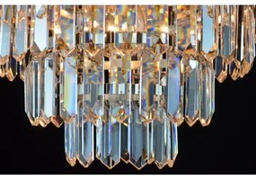 Wranovsky JWZ024060301 - Kristály csillár 5xE14/40W/230V + 1xE27/40W