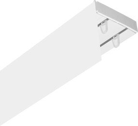 Függönykarnis Mennyezeti Sín Pvc Dupla 150 cm Kpl Biztosítótű Maszk 5cm