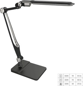 Prezent MENTOR II. 31214 Asztali lámpa 1x9W/LED 489lm IP20
