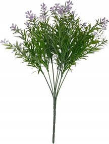 Kiegészítő csokor golyókkal 35 cm világos lila