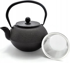 Öntöttvas kancsó, teáskanna Arare Black 1,2 l