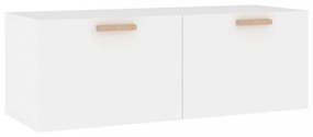 fehér szerelt fa faliszekrény 100 x 36,5 x 35 cm