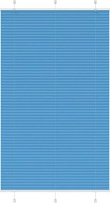 vidaXL pliszírozott redőny kék 115x200 cm szövetszélesség 114,4 cm