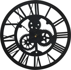 vidaXL fekete akril falióra 30 cm