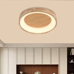 Brilagi - FALCON WOOD MODERN mennyezeti LED lámpa LED/40W/230V átm. 60 cm fa