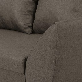 Háromszemélyes kinyitható kanapé ALEX Sötétszürke