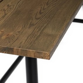 Étkezőasztal 180×90 cm, Dió Furnér. HT-T1818 WAL